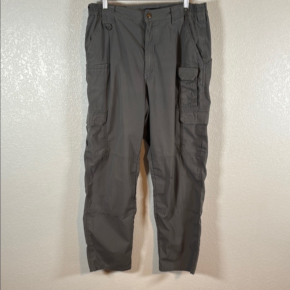 5.11 Tactical Gray Rip Stop Cargo Pants Size 34